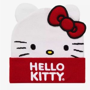 HELLO KITTY FIGURAL BEANIE NEW WITH TAG